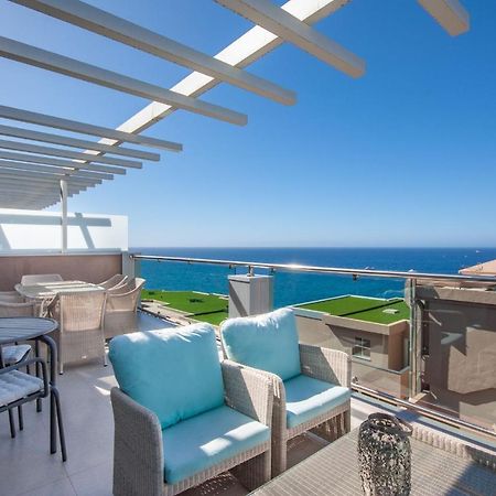 Luxury Penthouse, Panoramic Sea View Apartment Mogán Exterior photo